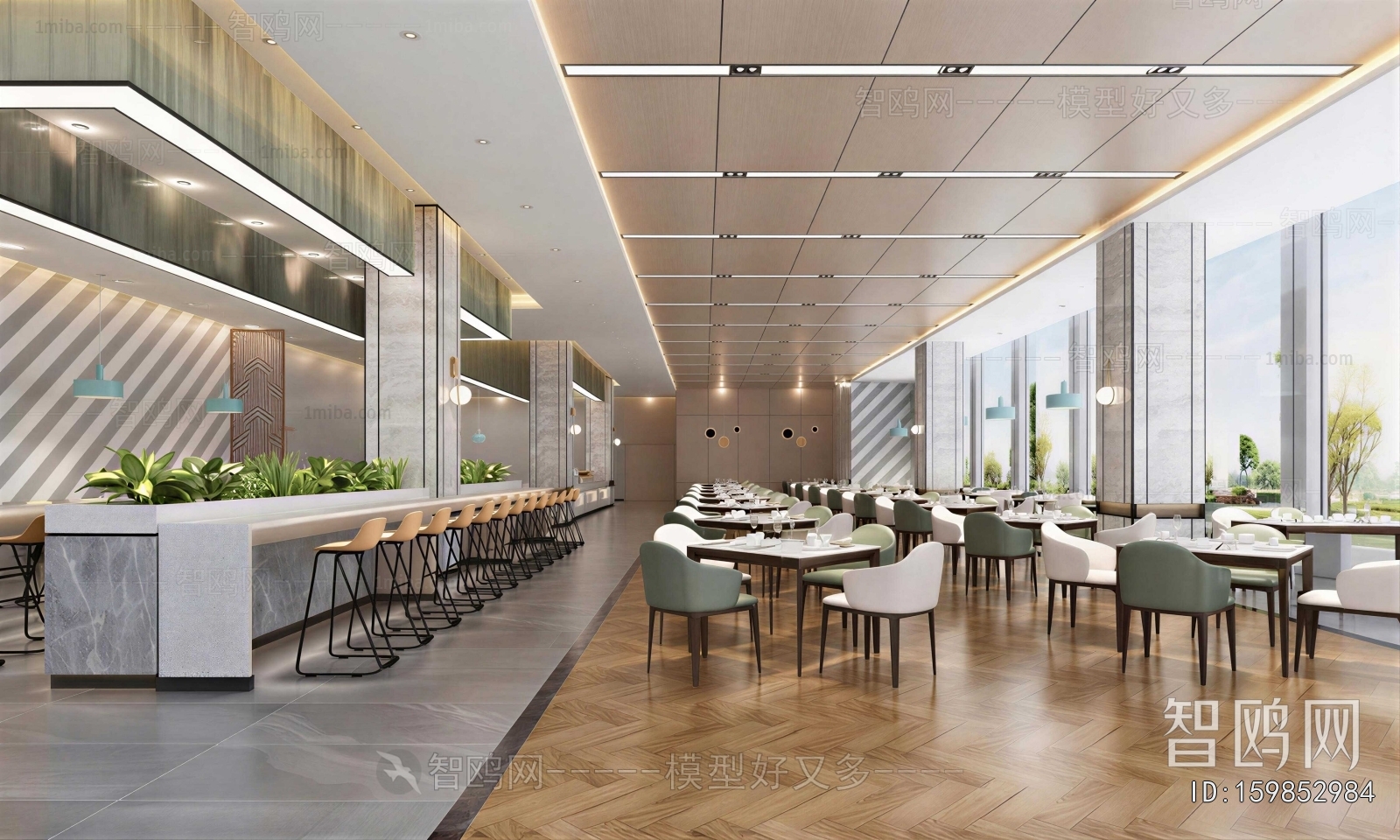 Modern Restaurant