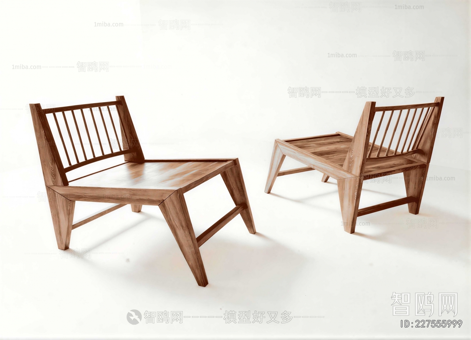 Wabi-sabi Style Lounge Chair