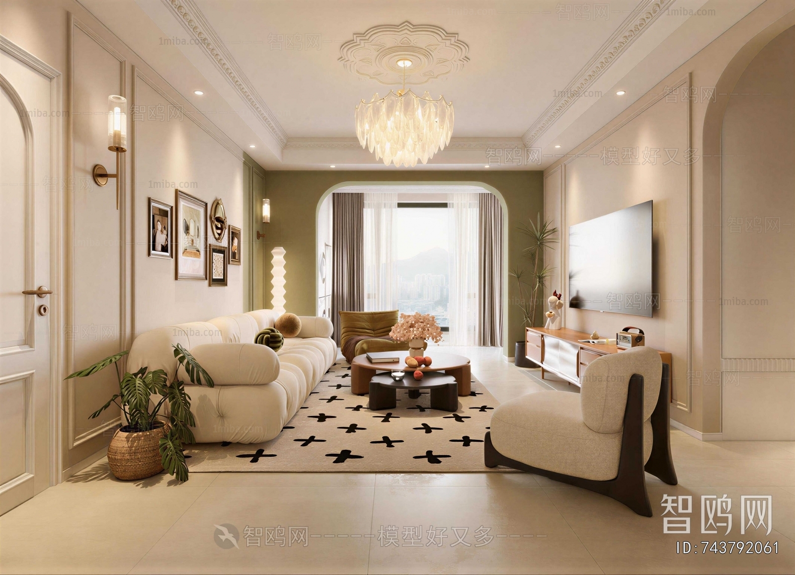 French Style A Living Room