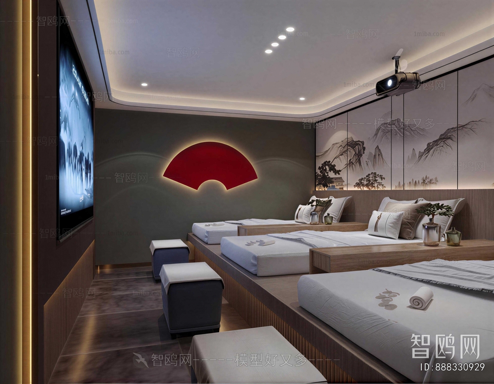 New Chinese Style SPA Foot Bath