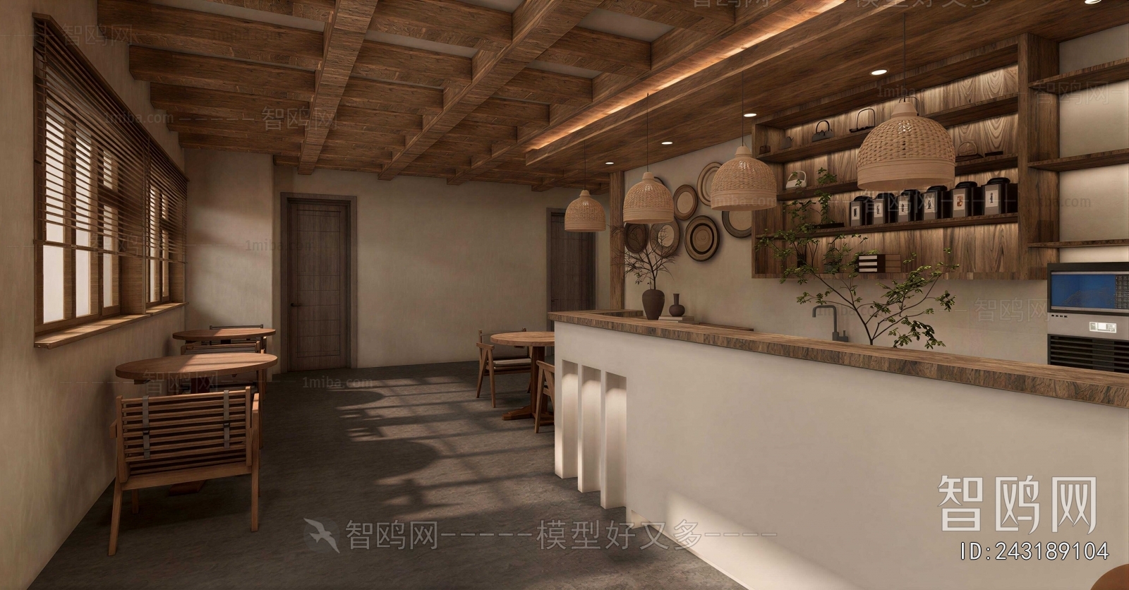 Wabi-sabi Style Teahouse Tea House
