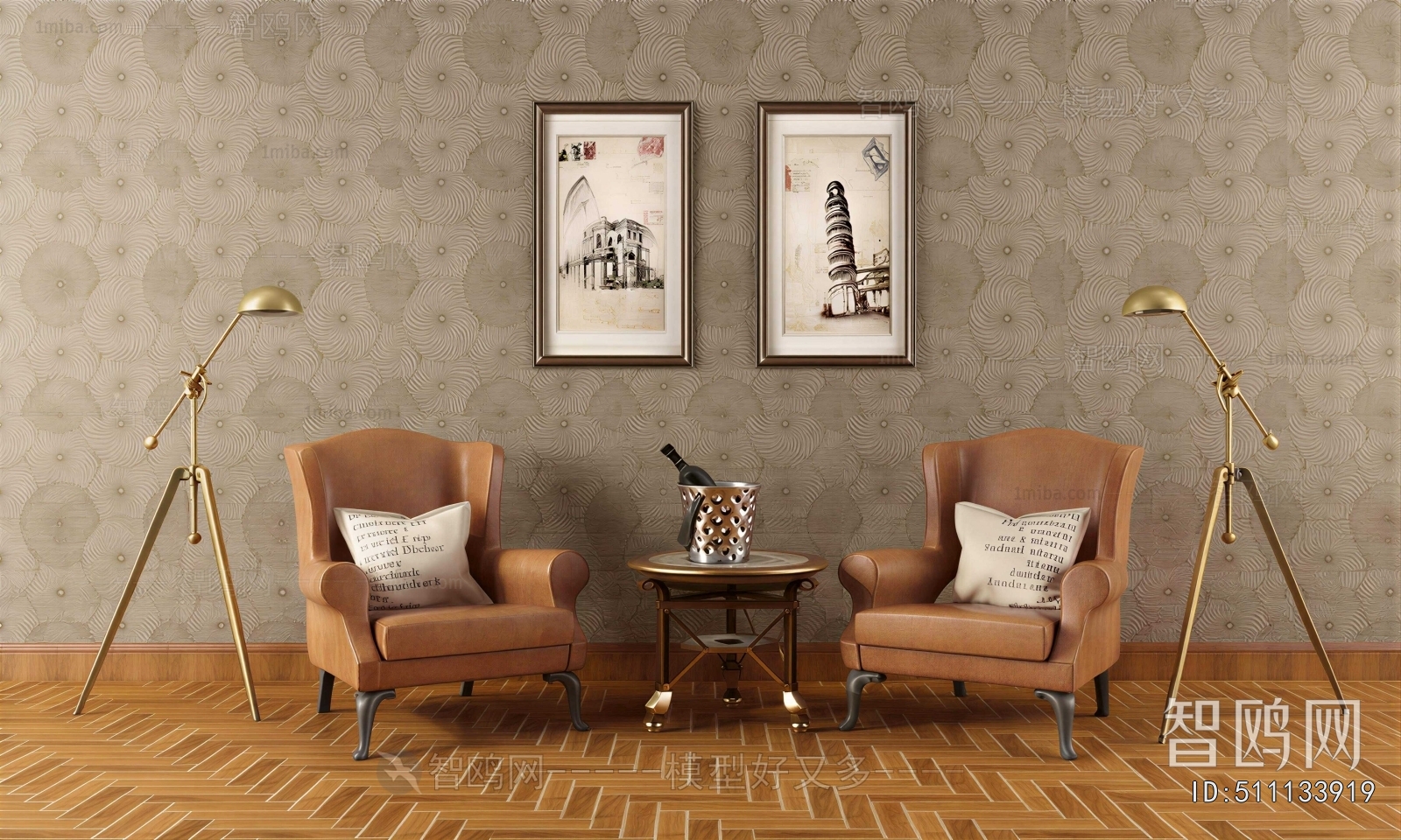 Retro Style Single Sofa