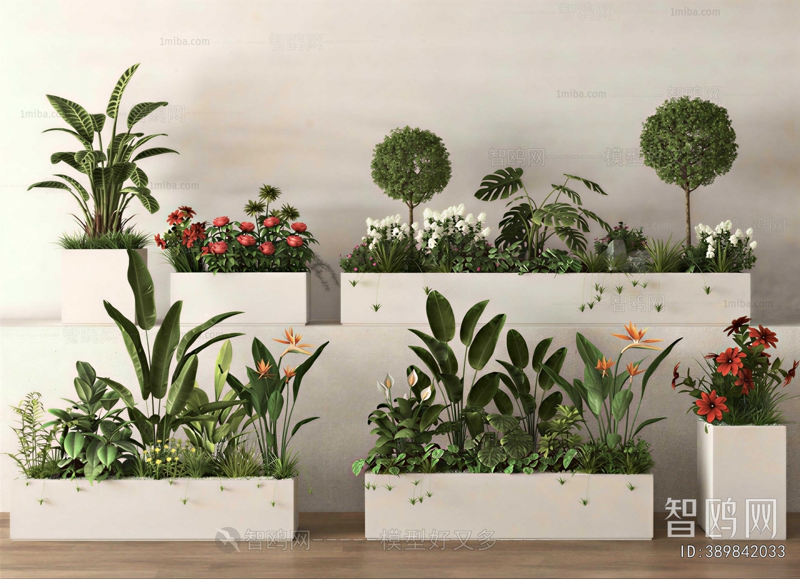 Modern Flower Bed, Flower Bowl, Flower Box