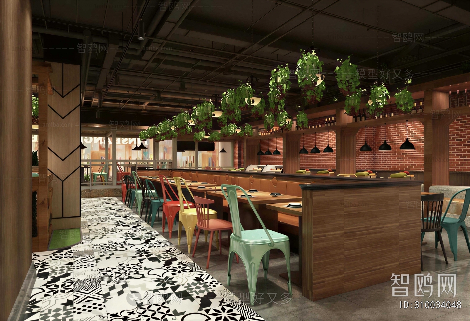 Industrial Style Restaurant