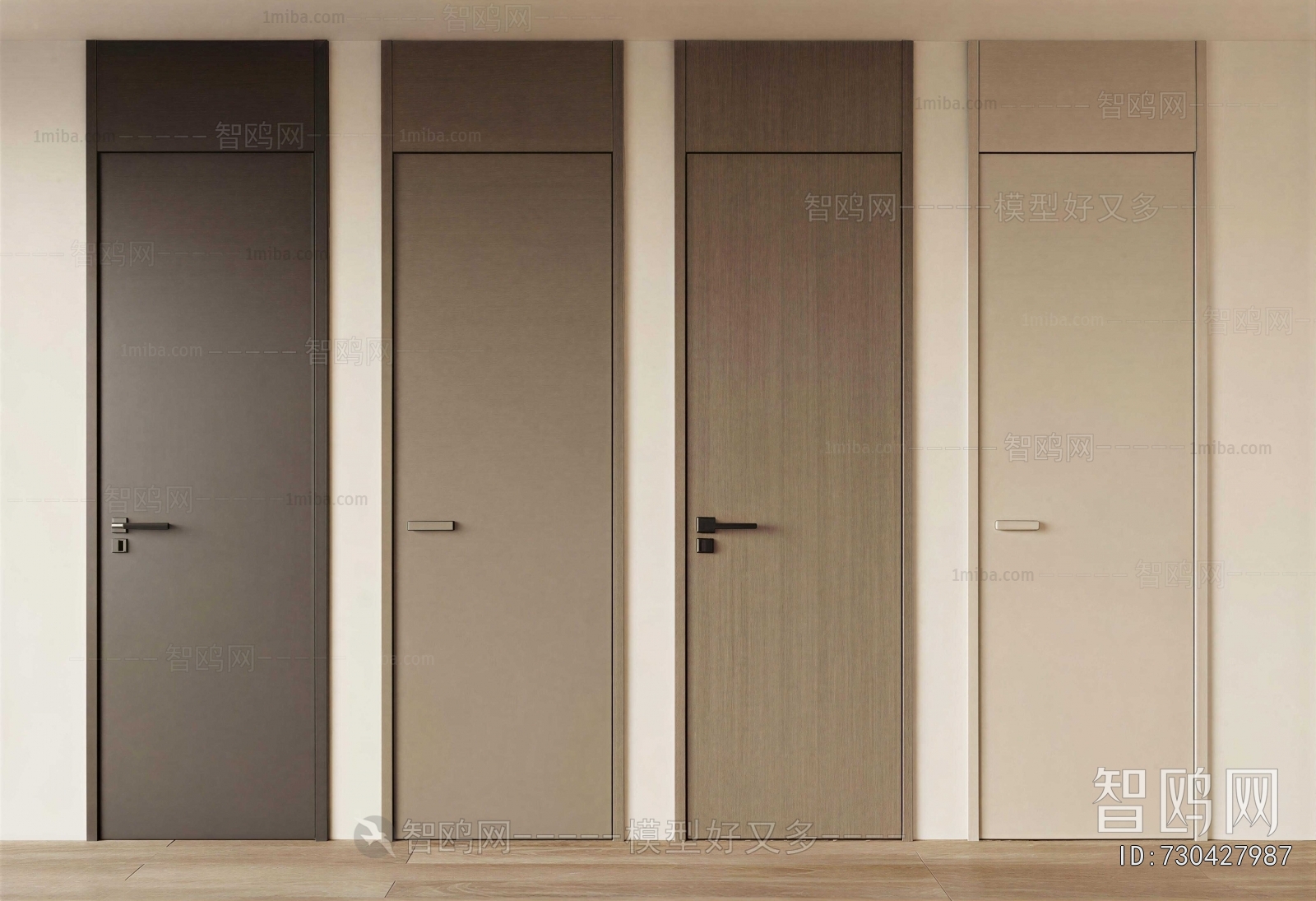 Modern Single Door