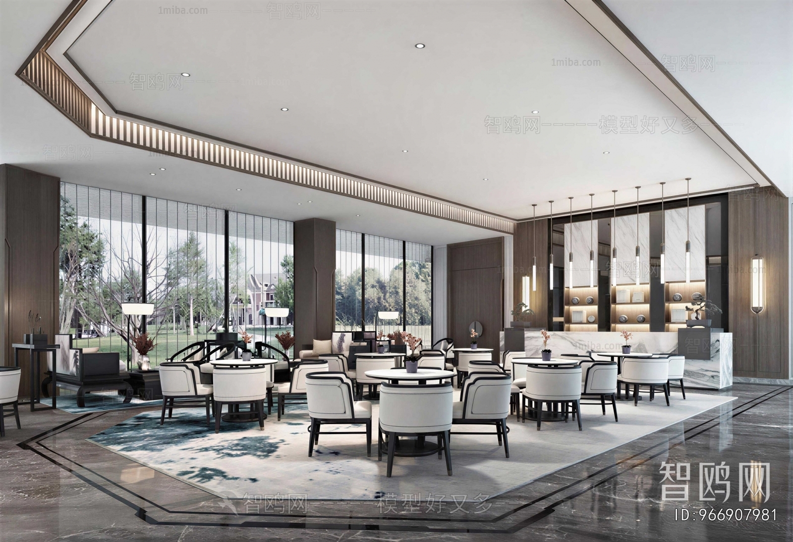 New Chinese Style Negotiation Area