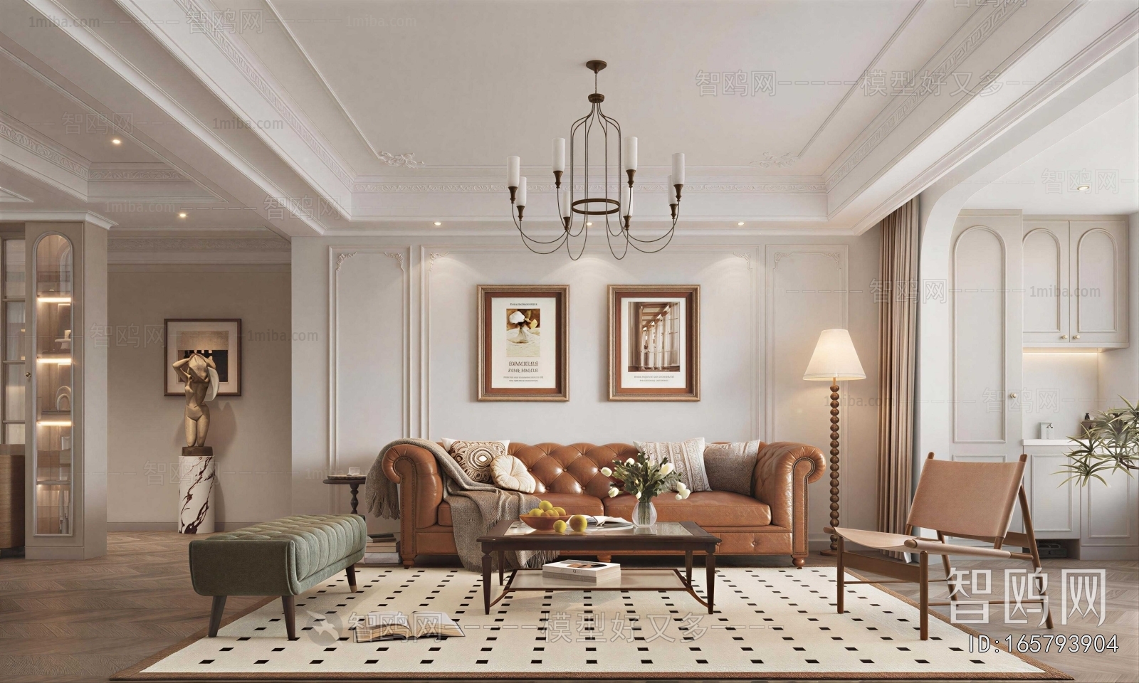 French Style A Living Room