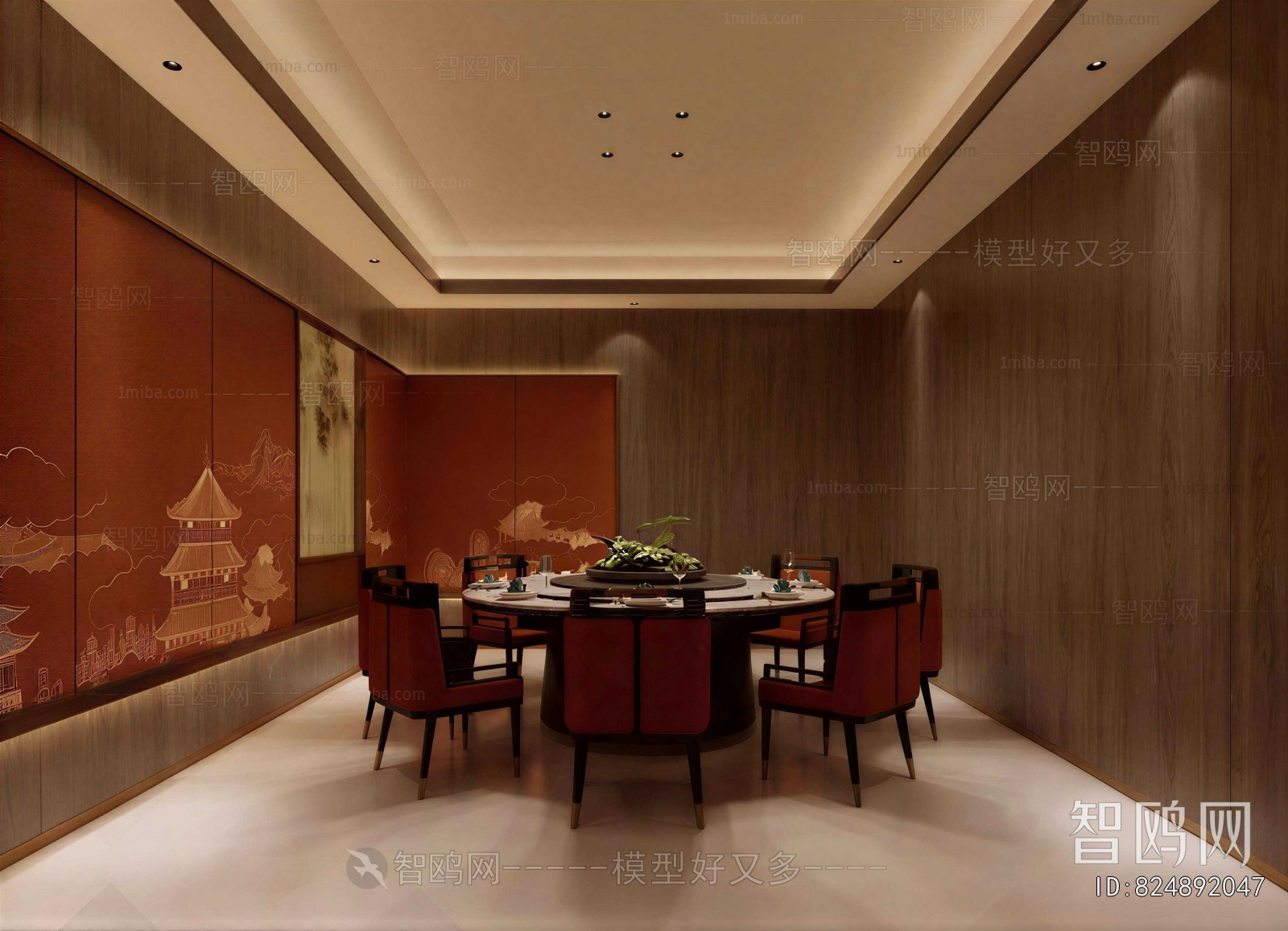 New Chinese Style Restaurant Box