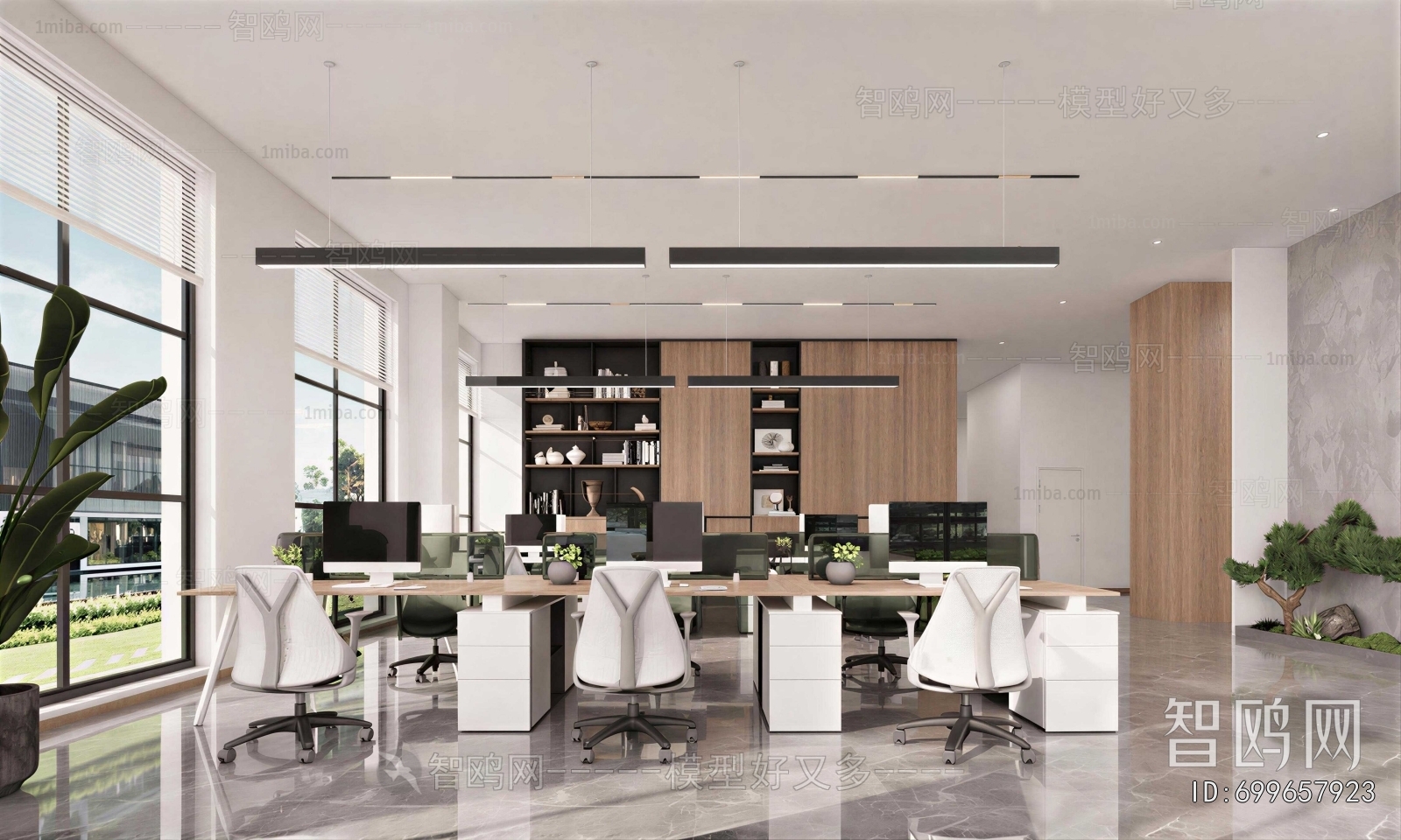 Modern Staff Area