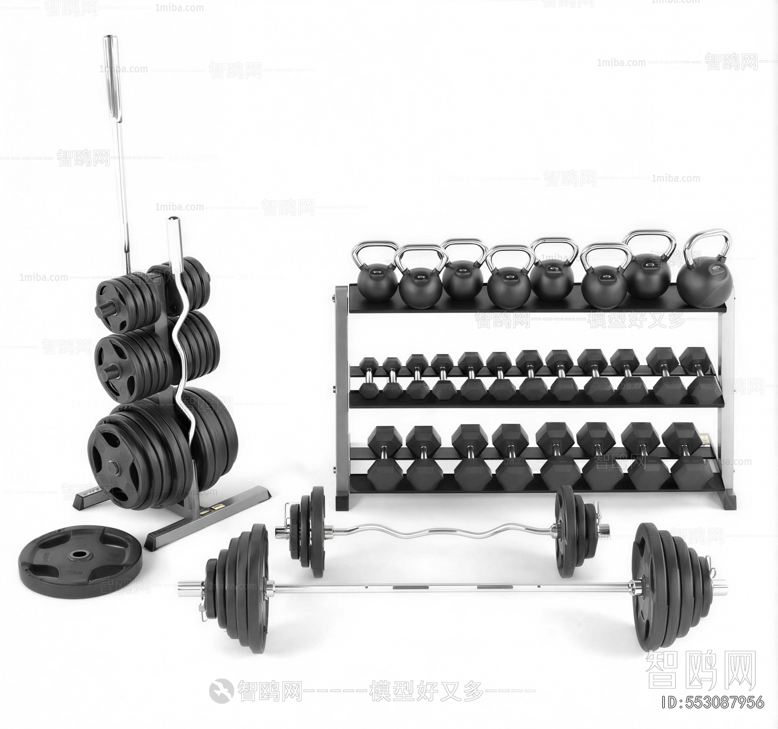 Modern Fitness Equipment