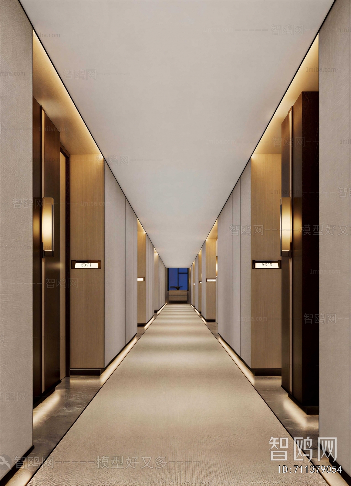 New Chinese Style Corridor