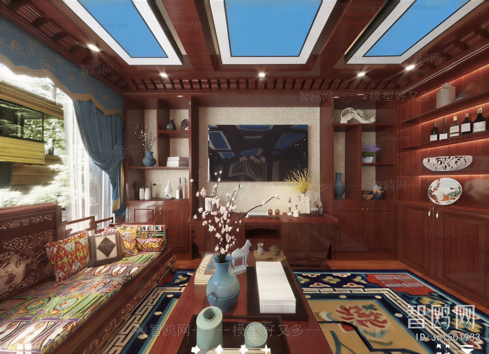Chinese Style A Living Room