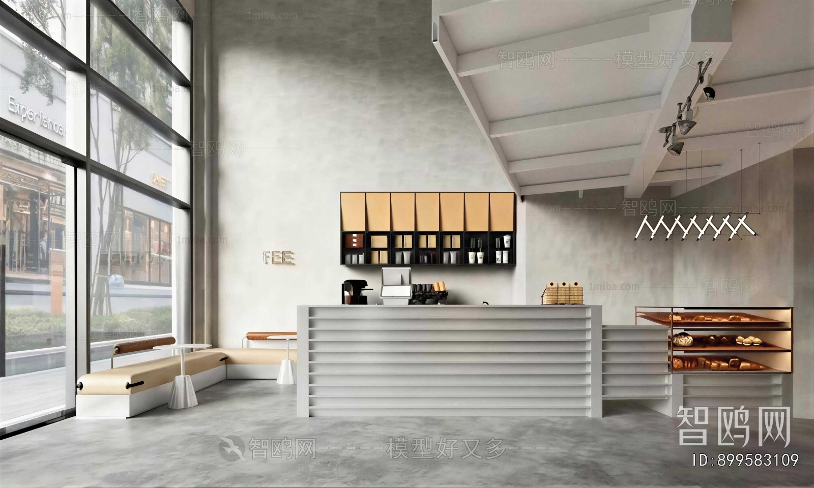Industrial Style Cafe