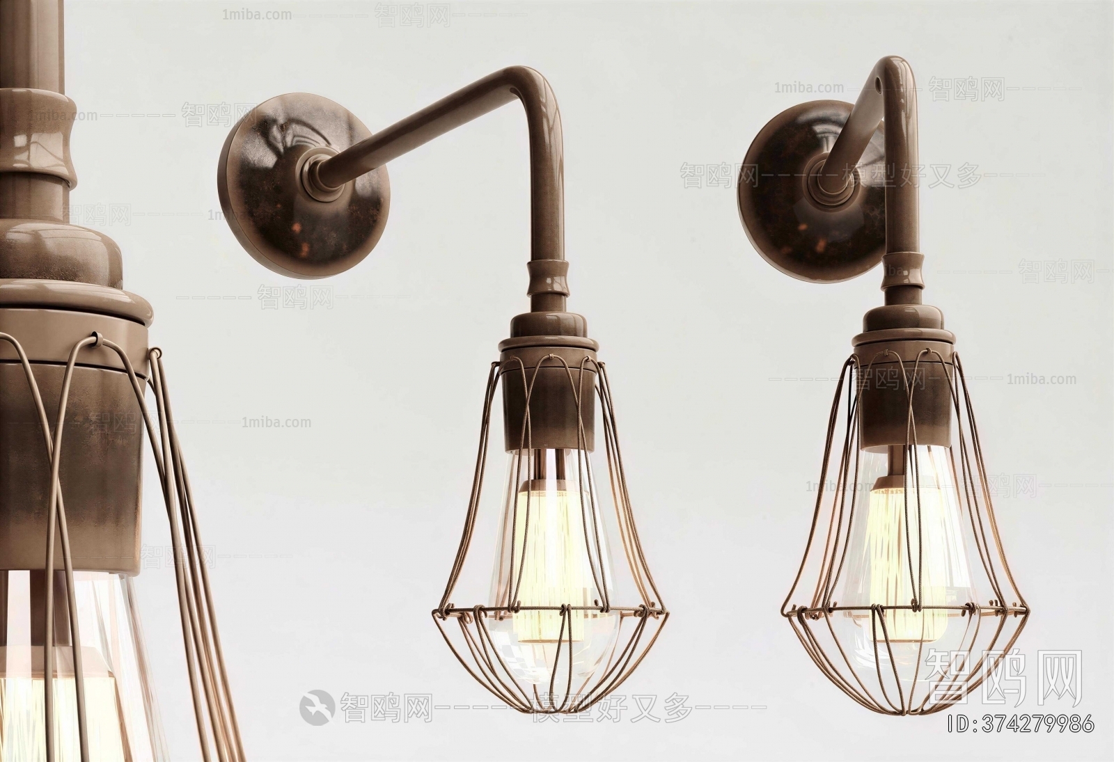 Retro Style Wall Lamp