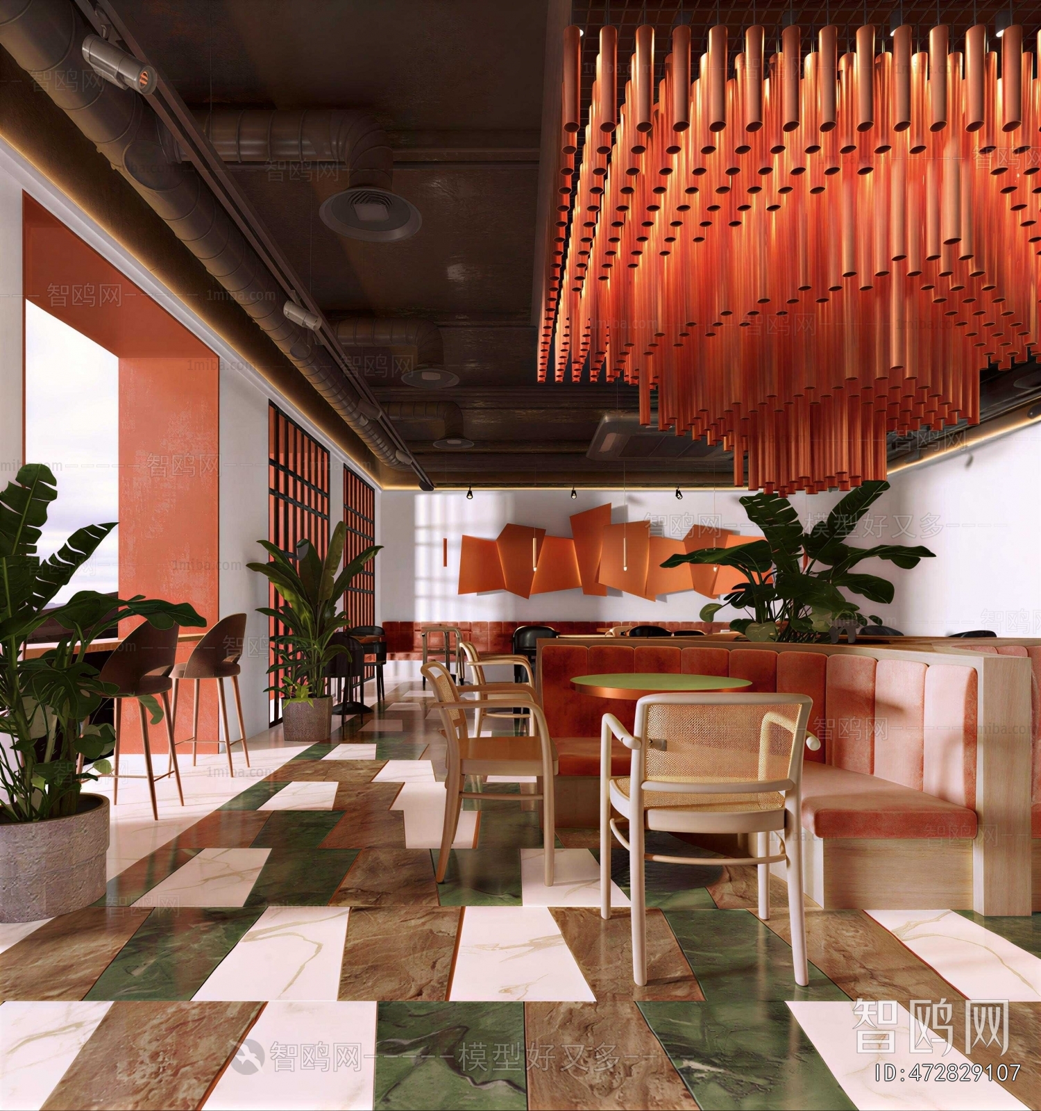 Industrial Style Cafe