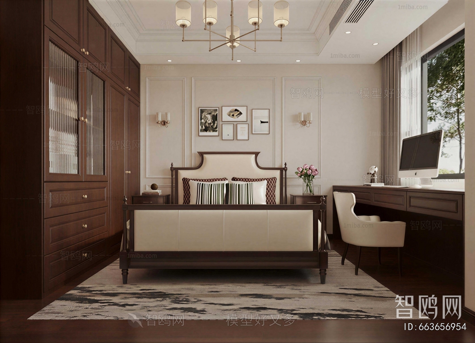 American Style Bedroom