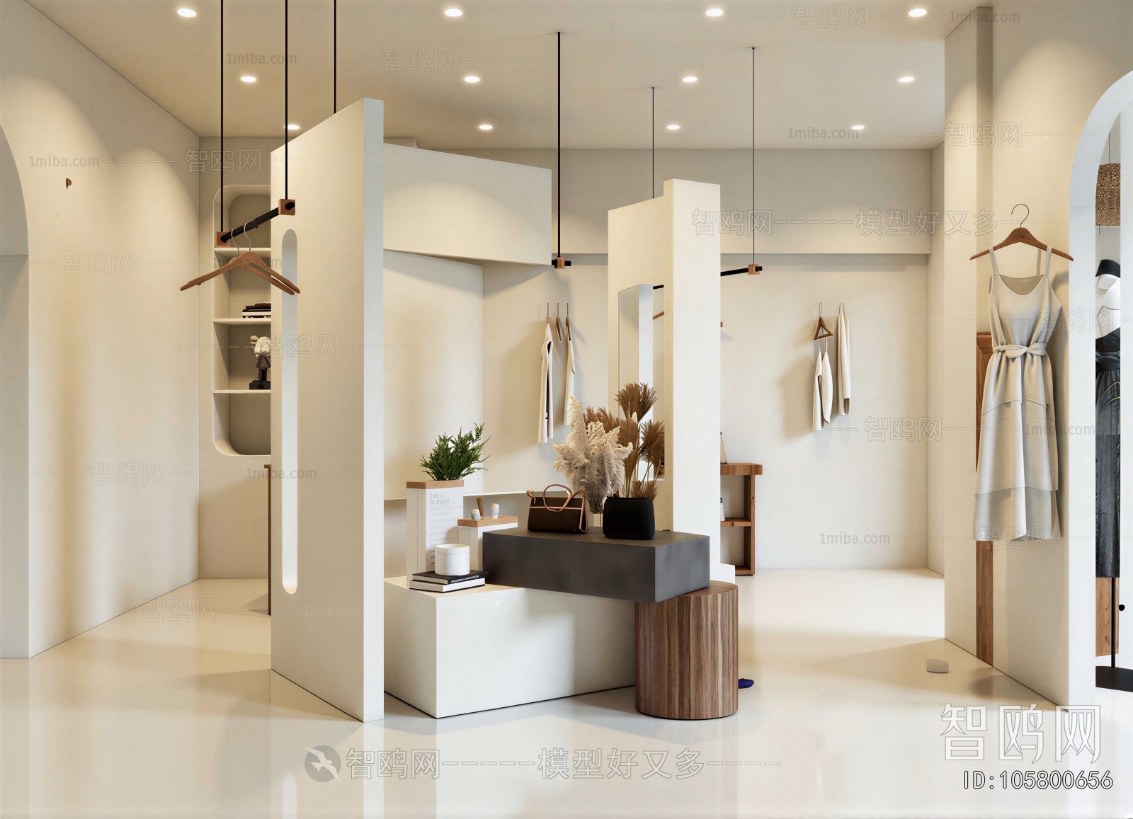 Modern Clothing Store