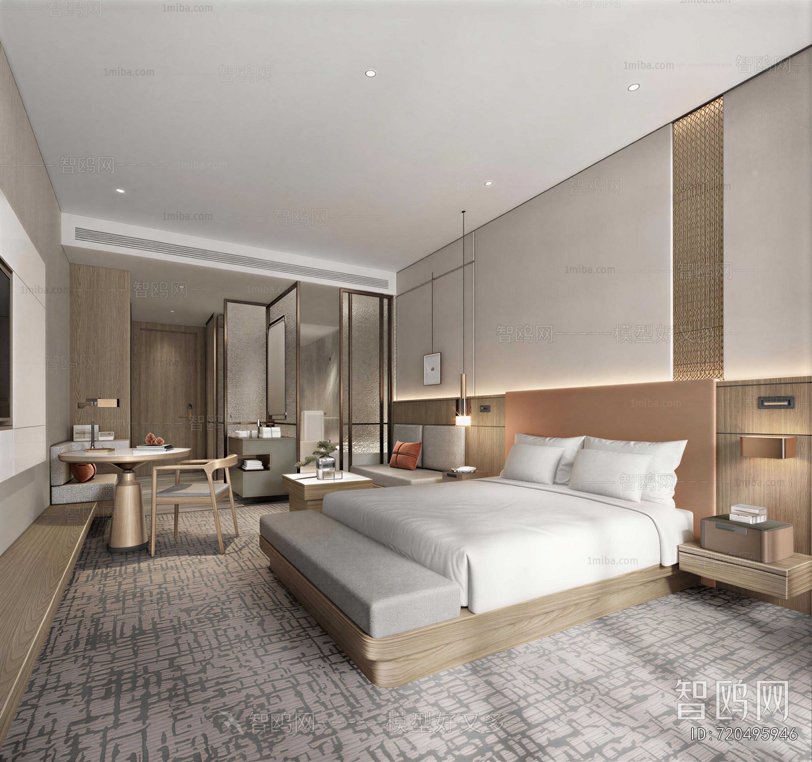 Modern Guest Room