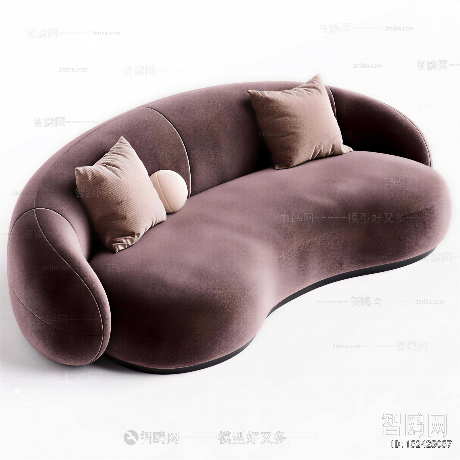 Modern Curved Sofa