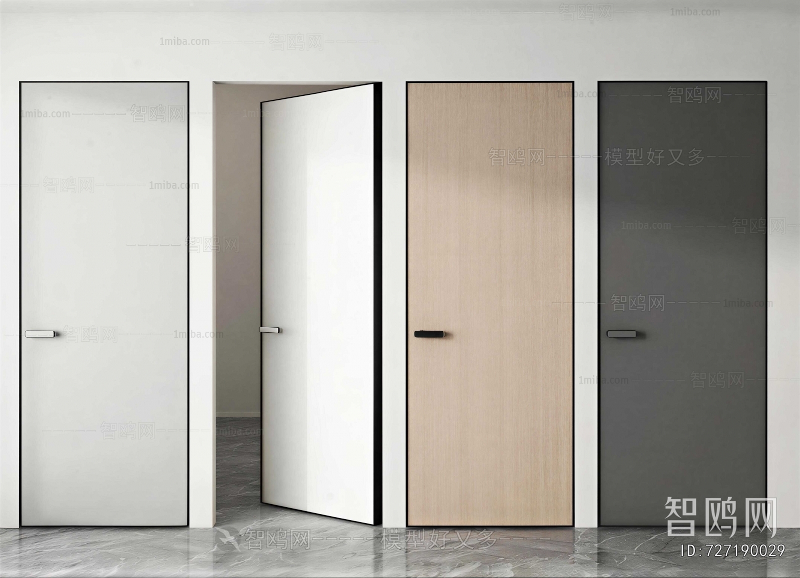 Modern Single Door