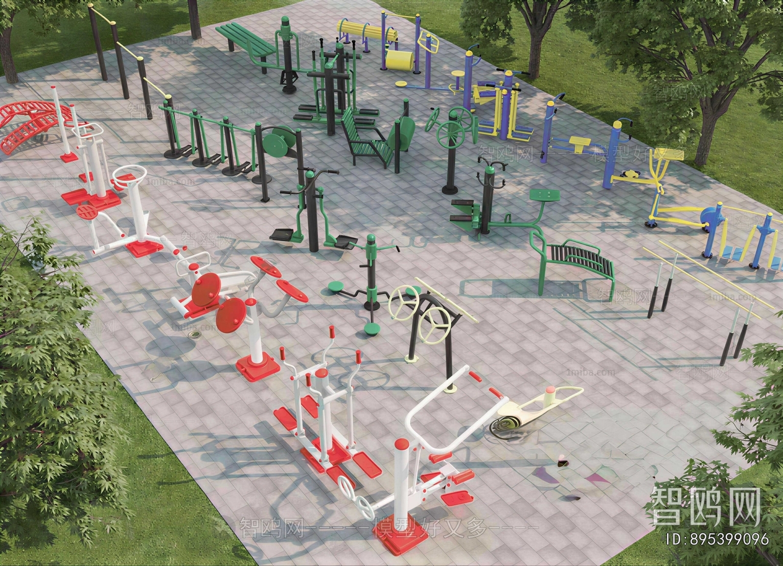Modern Fitness Equipment