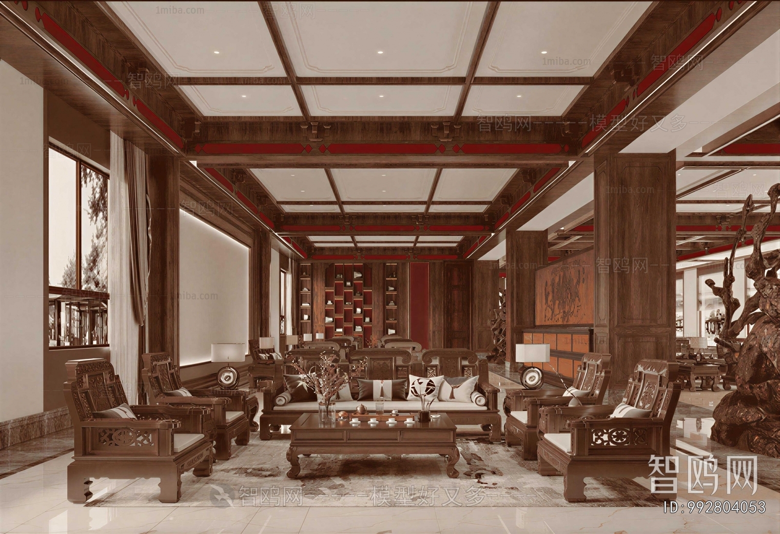 Chinese Style Lobby Hall