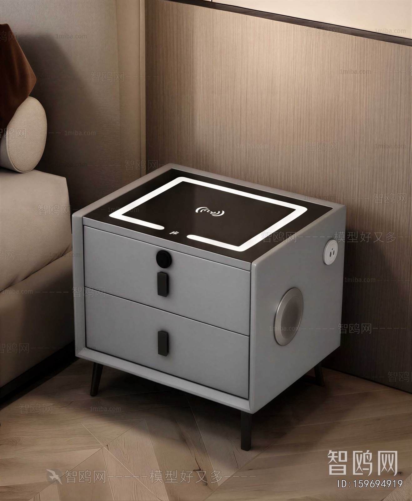 Modern Bedside Cupboard