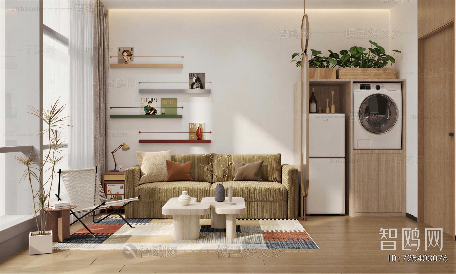 Nordic Style A Living Room