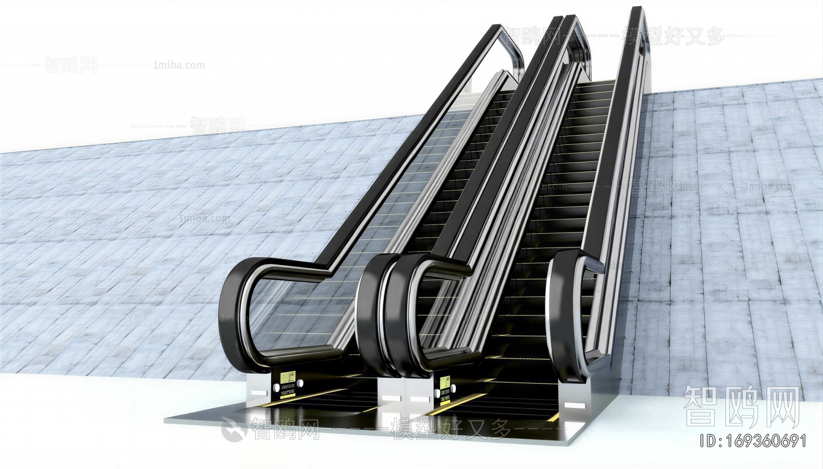 Modern Stair Balustrade/elevator