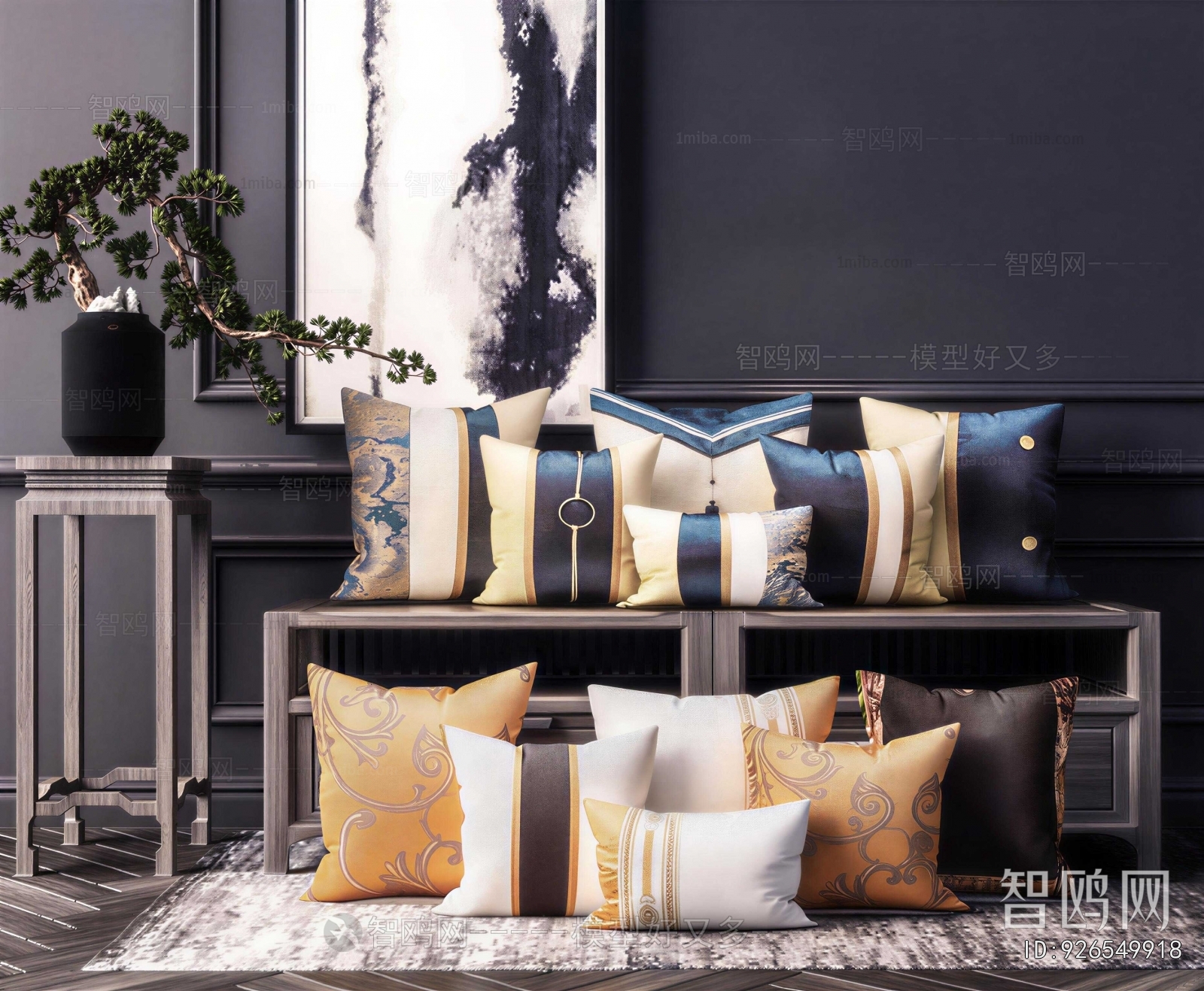New Chinese Style Pillow
