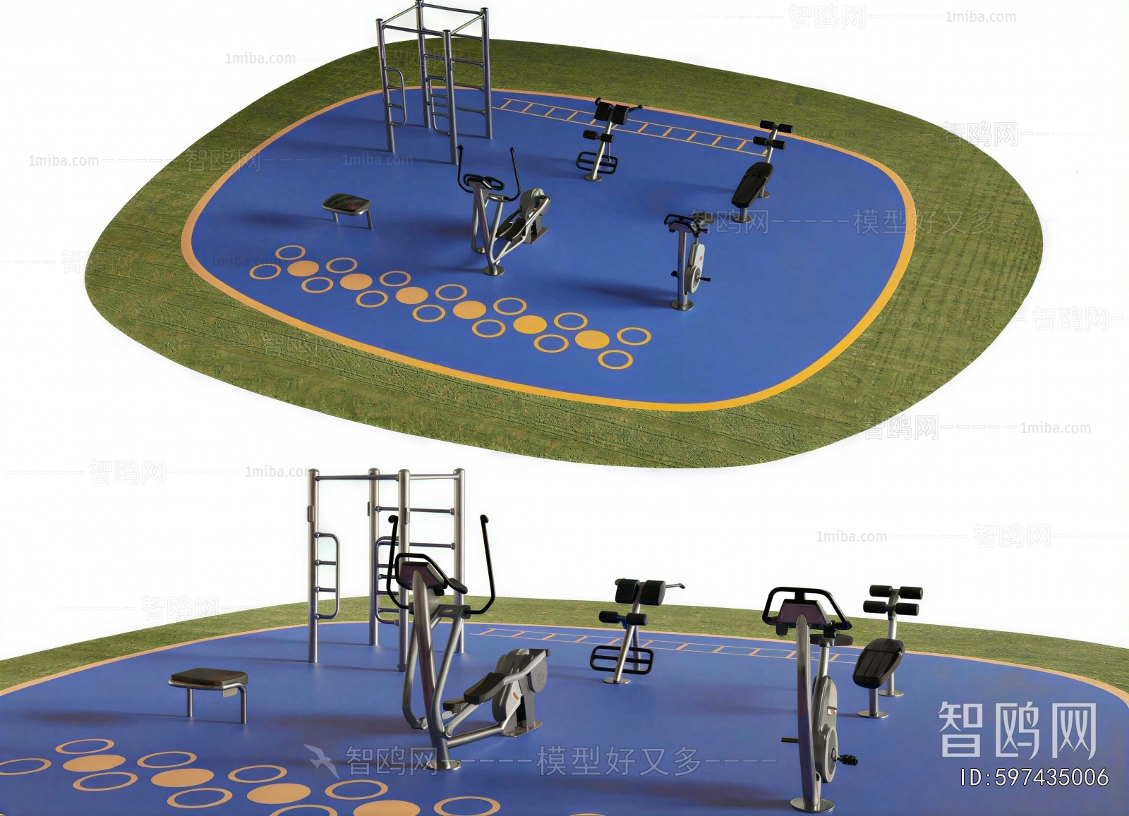 Modern Fitness Equipment