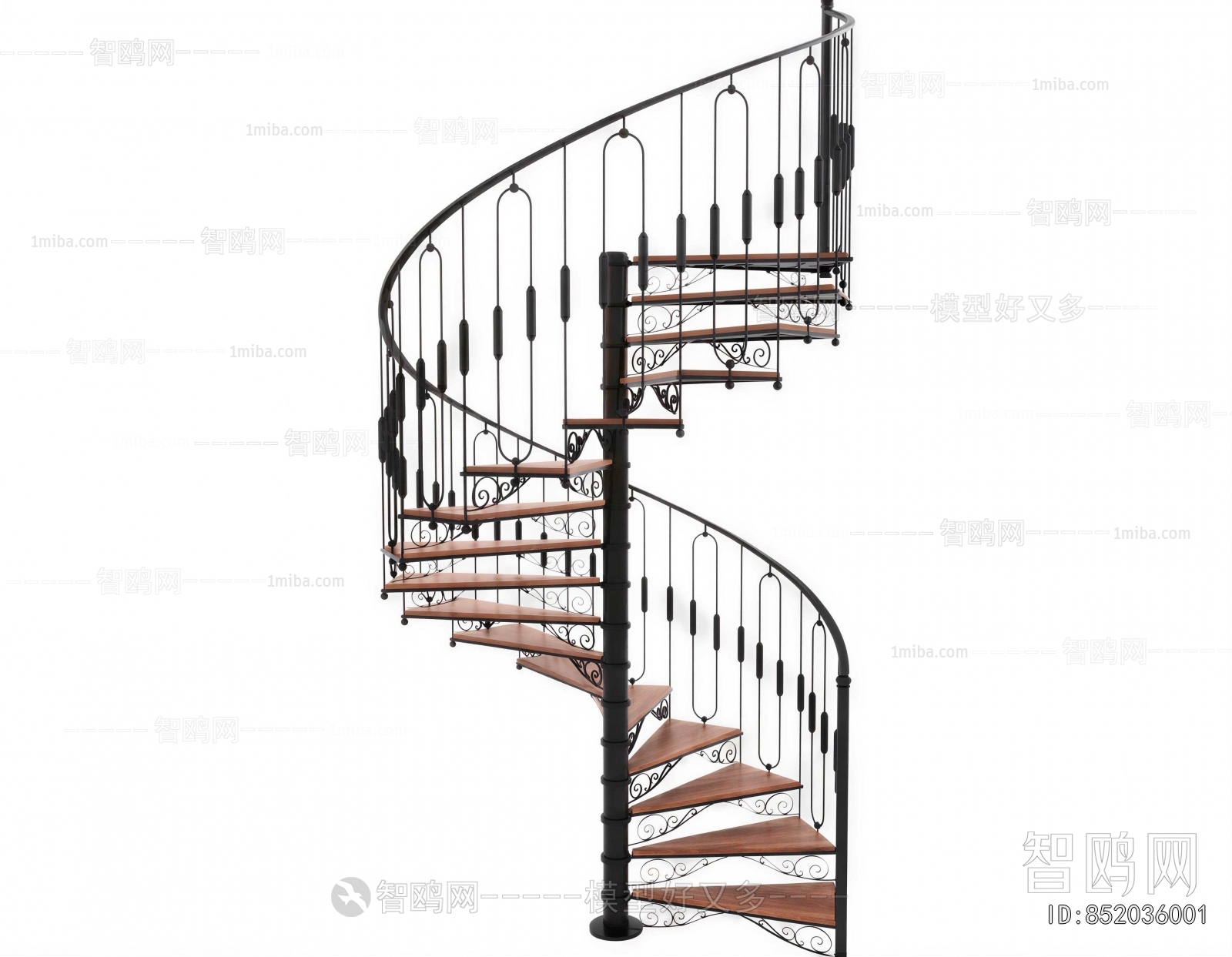 Modern Rotating Staircase
