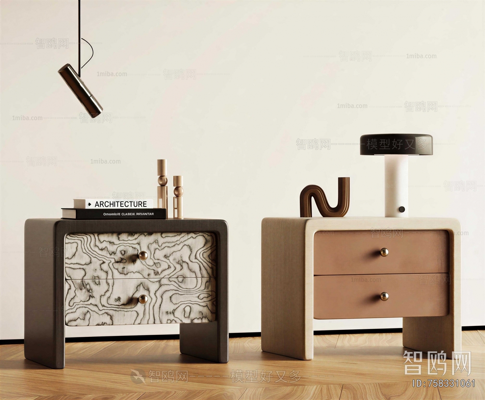 Modern Bedside Cupboard