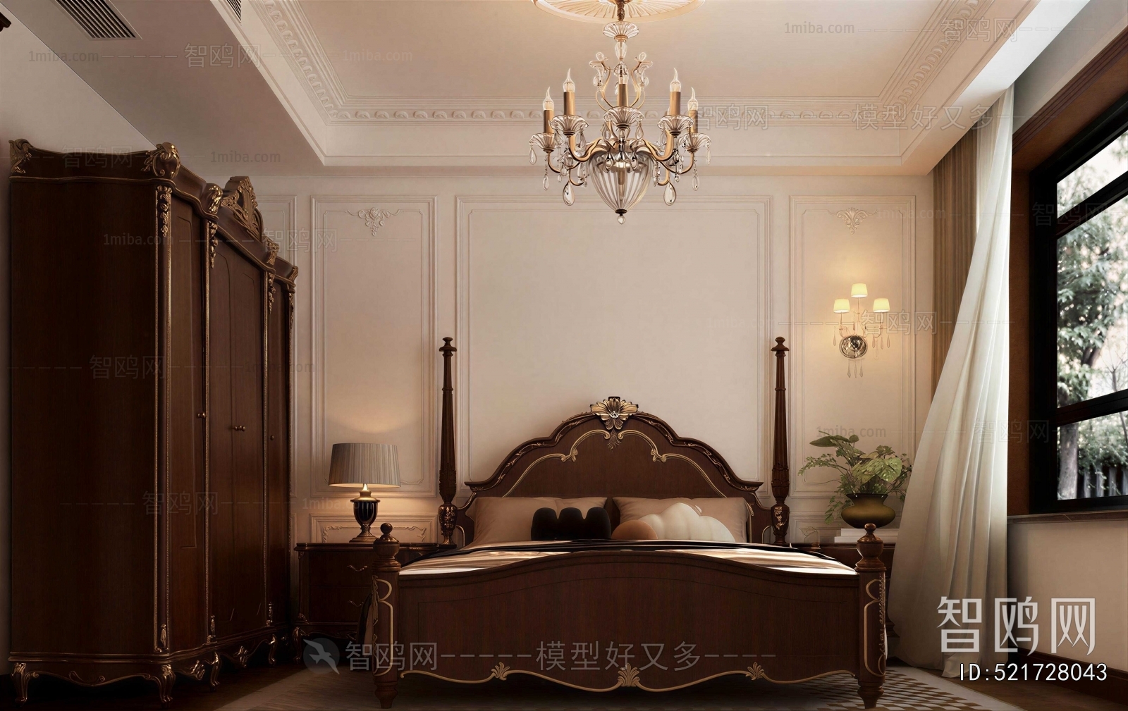 European Style Bedroom