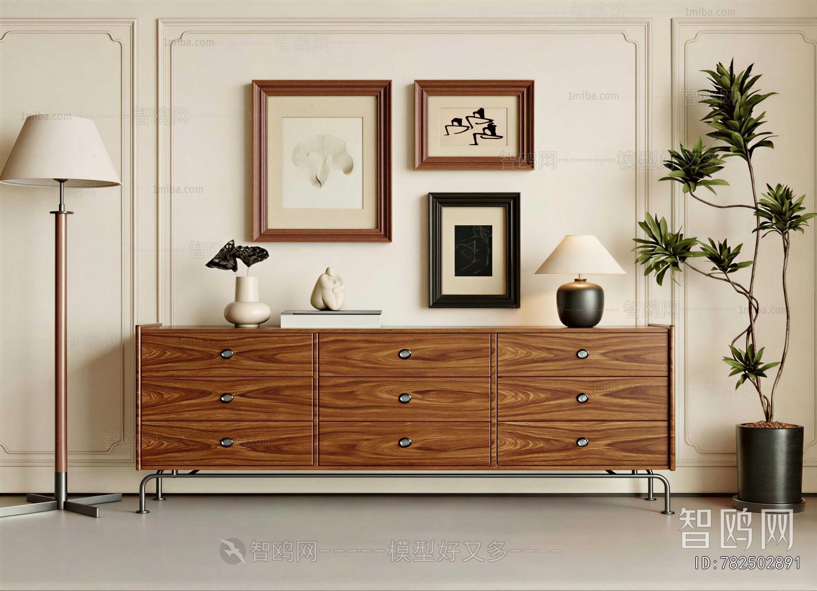 Modern Side Cabinet