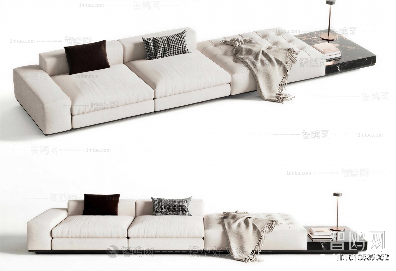 Modern Three-seat Sofa