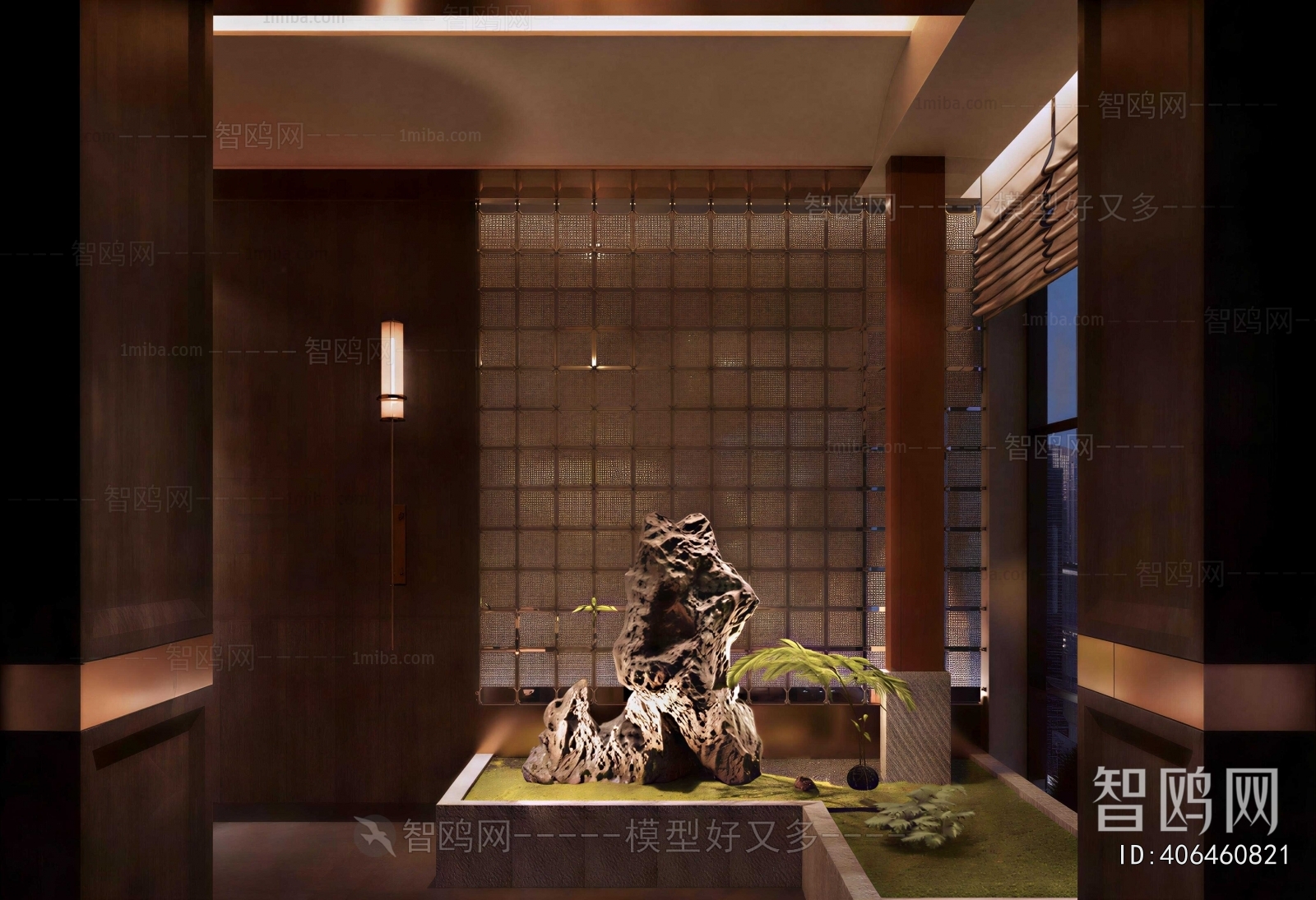 New Chinese Style Plant Landscaping