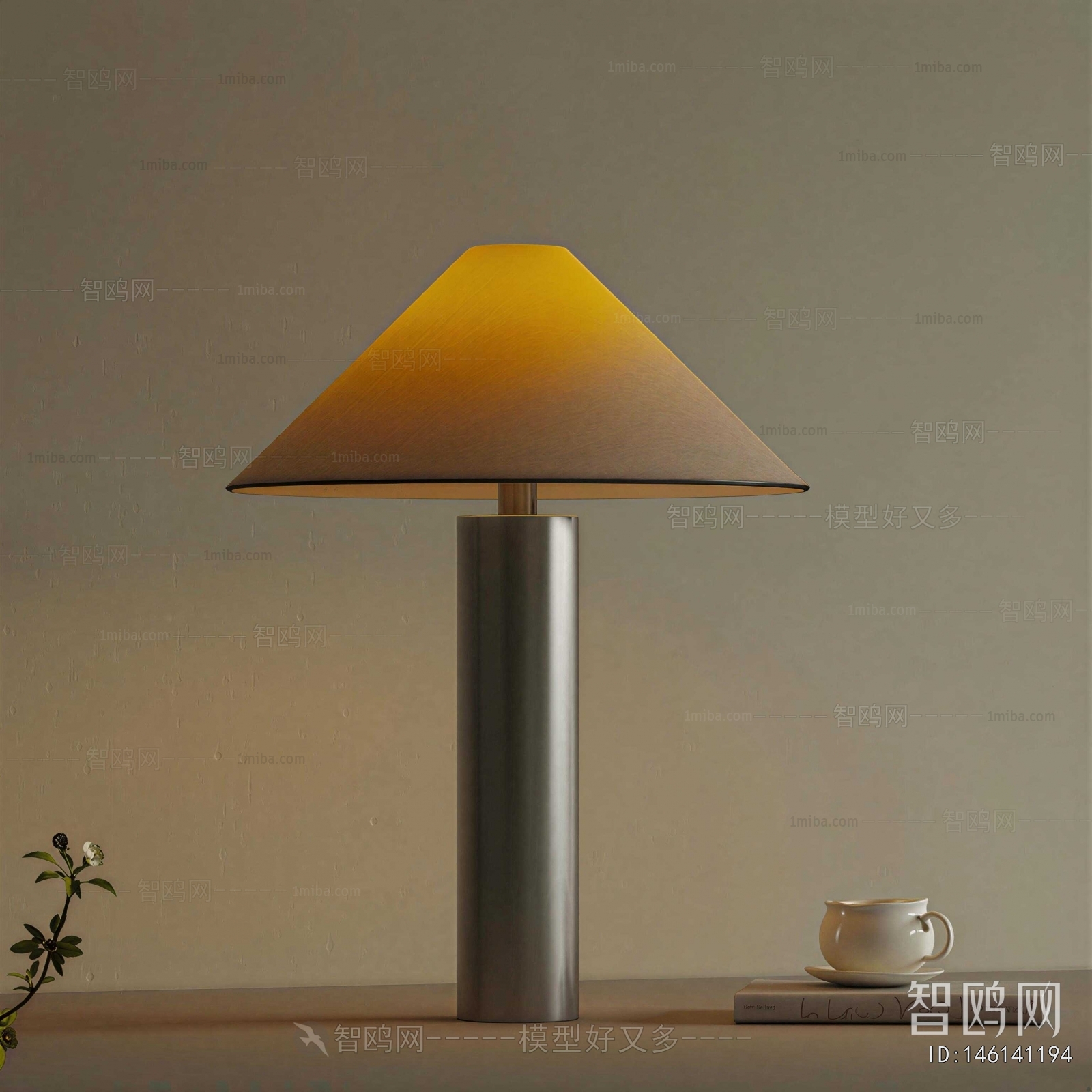Wabi-sabi Style Table Lamp