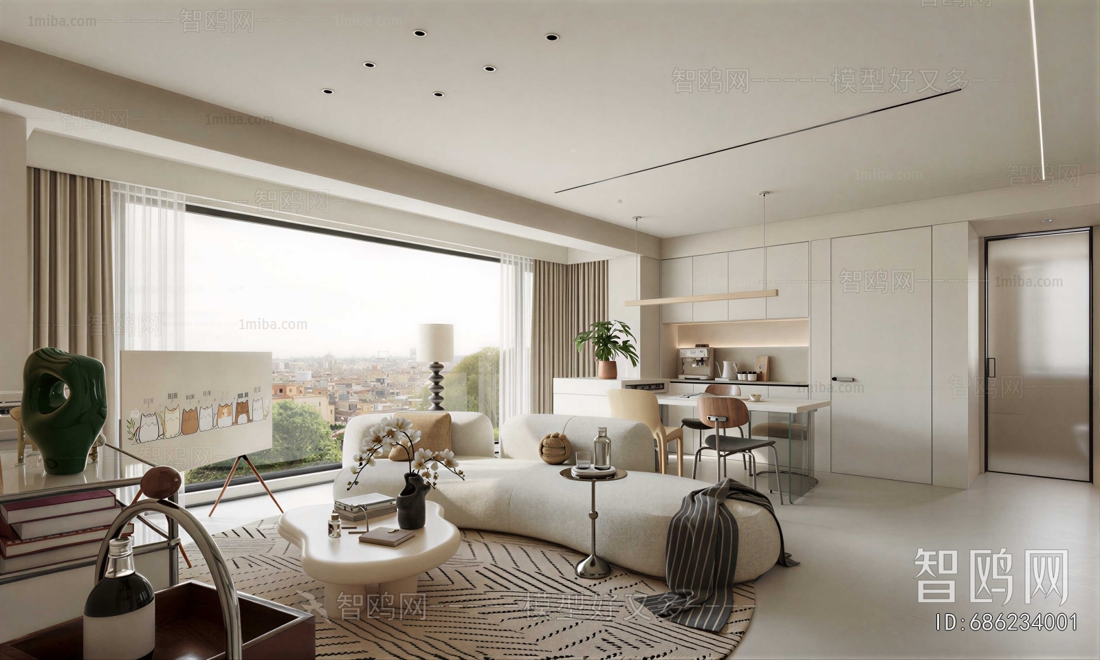 Modern A Living Room