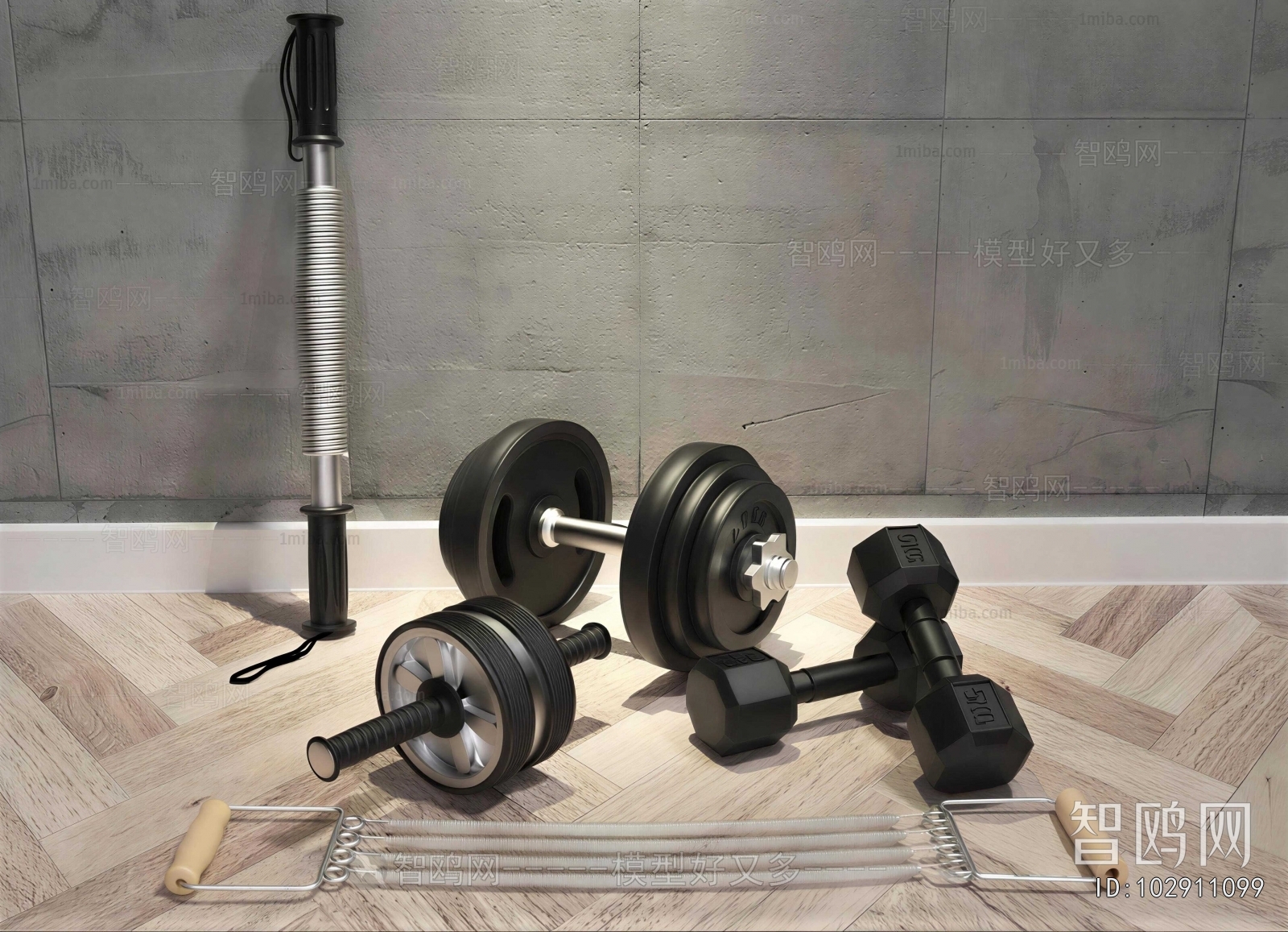 Modern Fitness Equipment