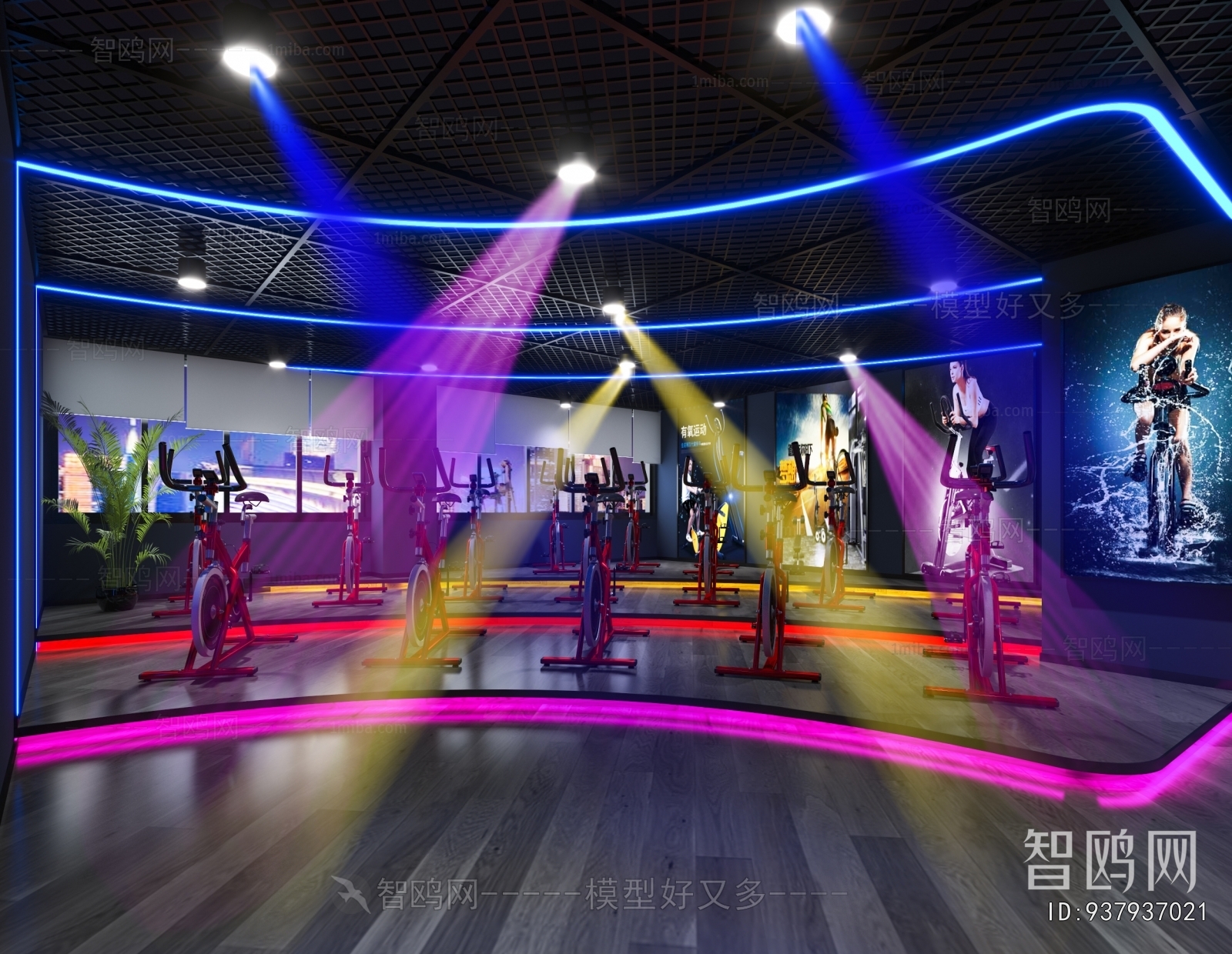 Industrial Style Gym