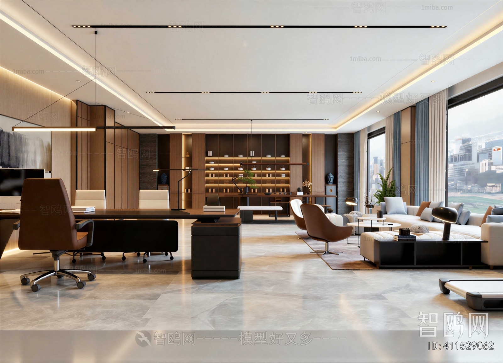 Modern Manager's Office