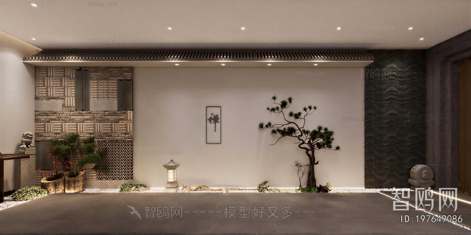 New Chinese Style Hallway