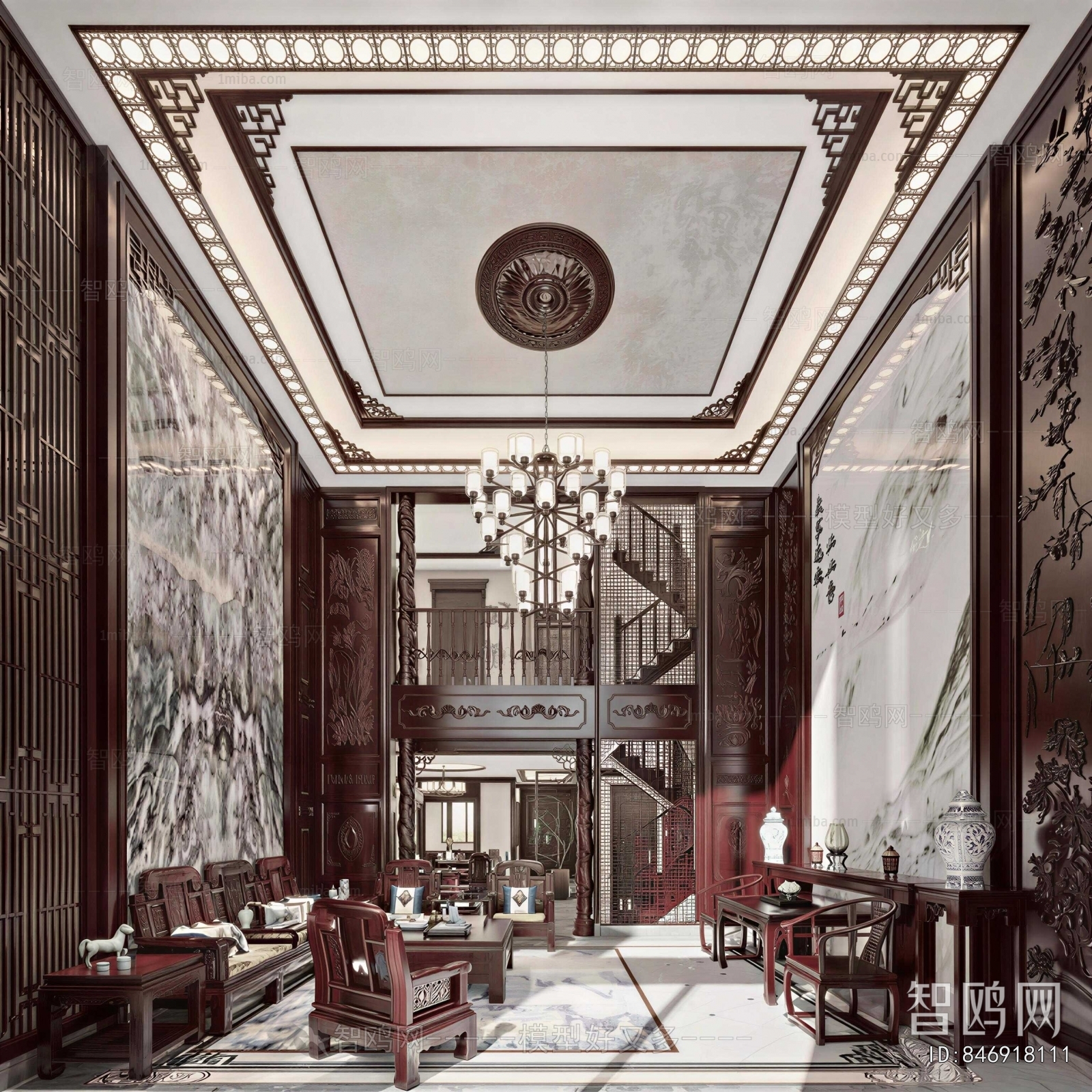 Chinese Style A Living Room