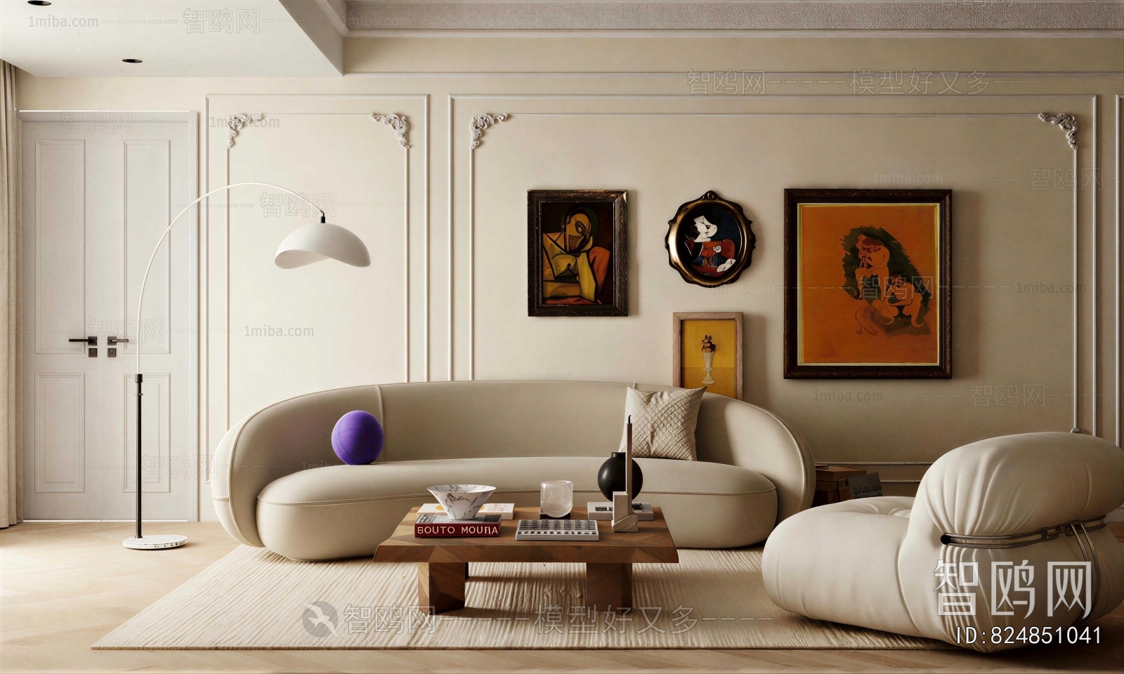 French Style A Living Room