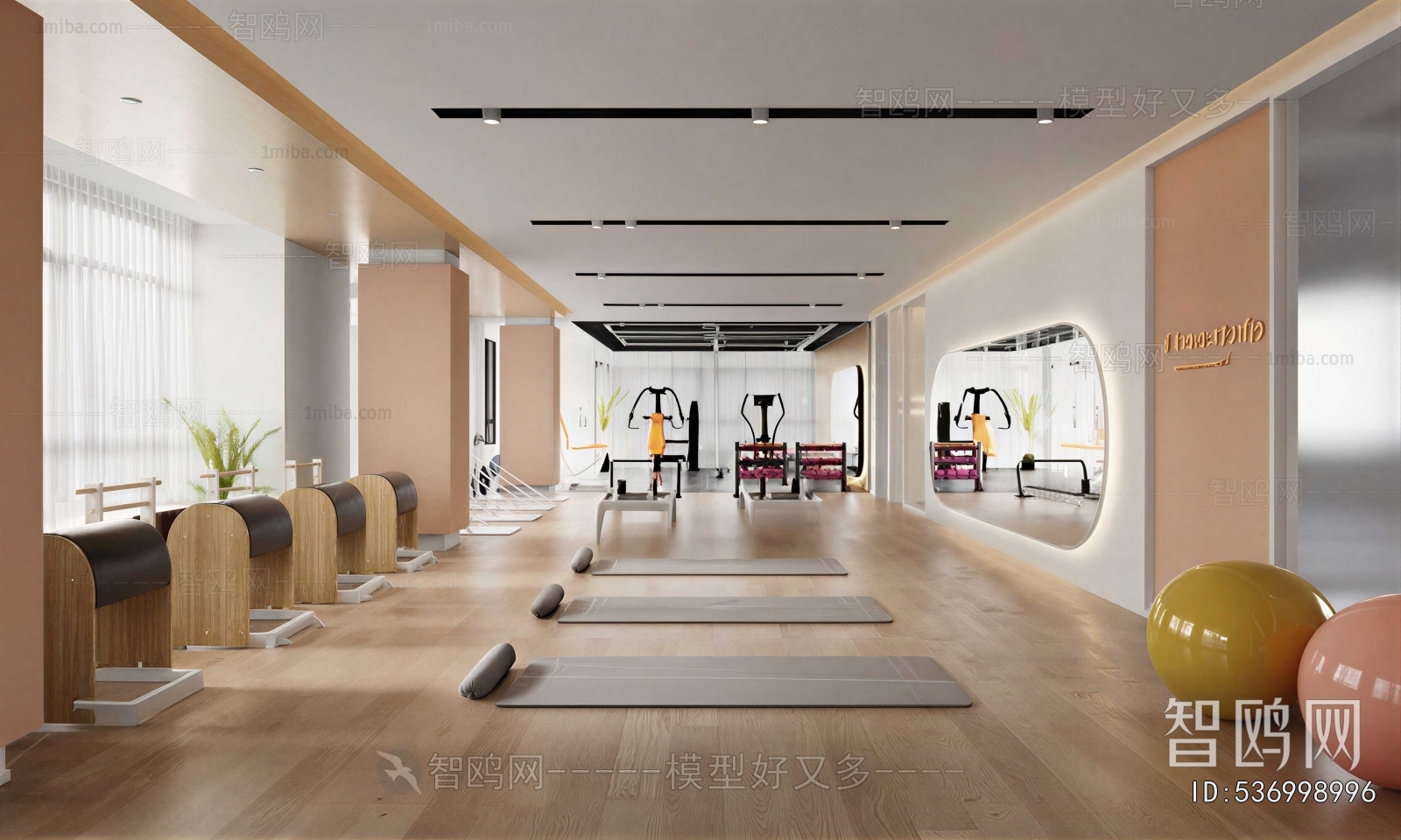 Modern Yoga Room