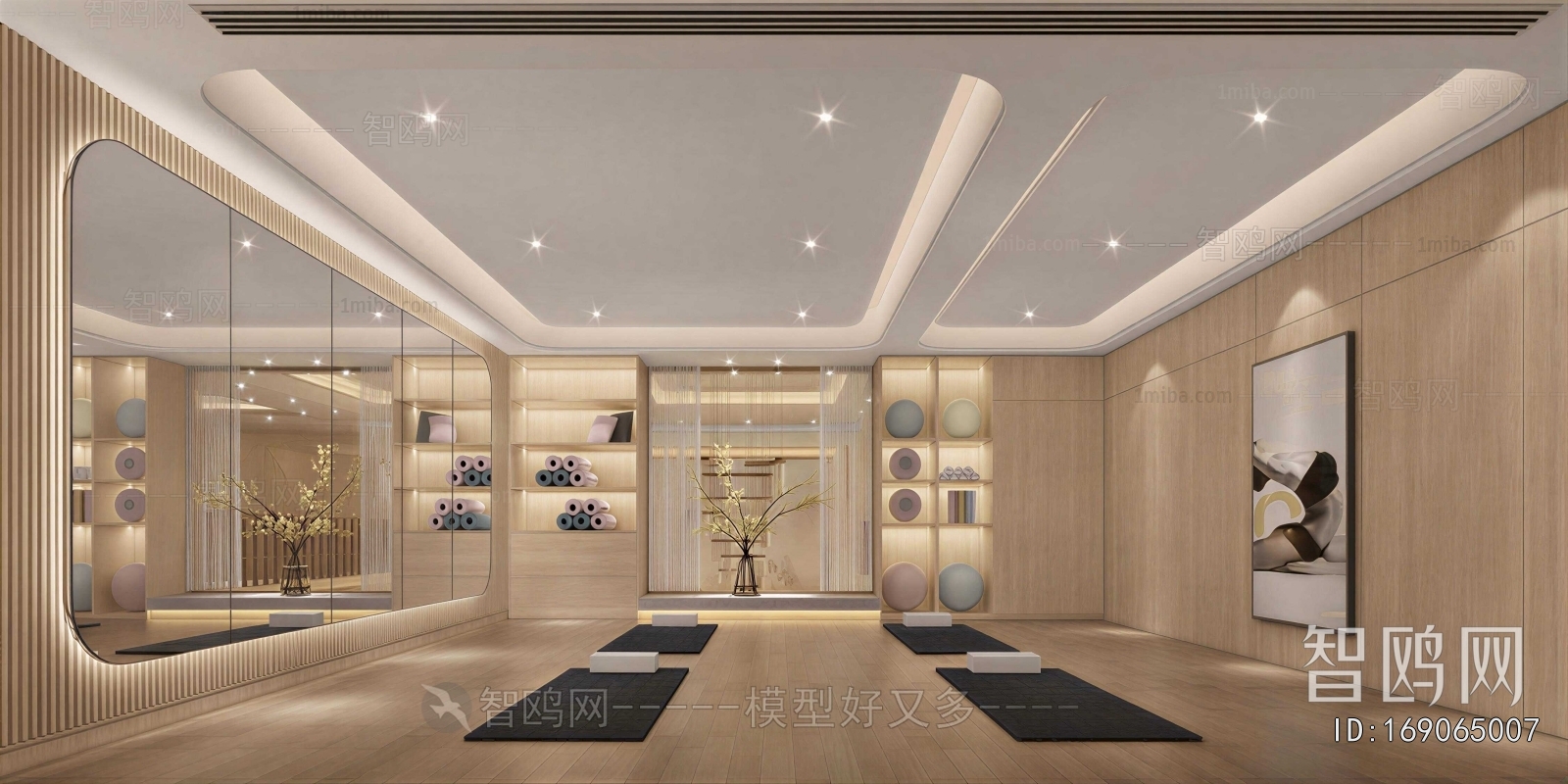 Modern Yoga Room