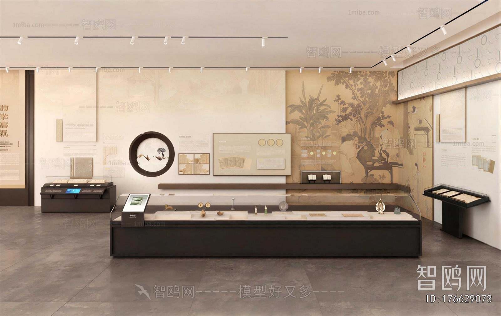 New Chinese Style Exhibition Hall