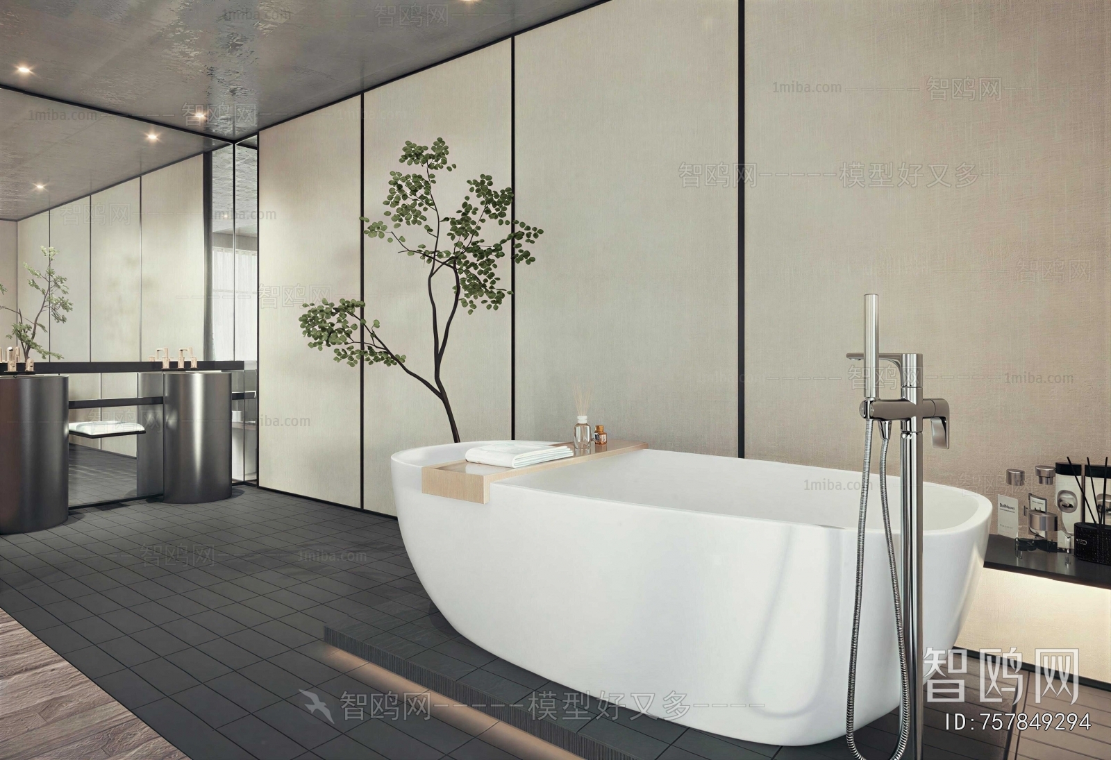 Modern Bathtub