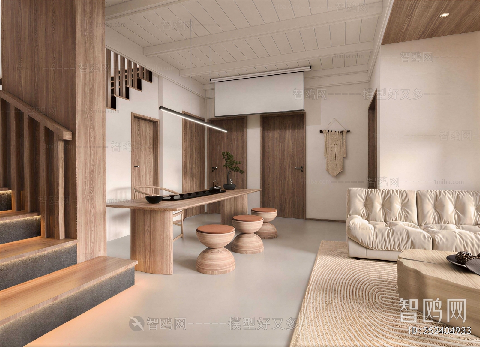 Japanese Style A Living Room